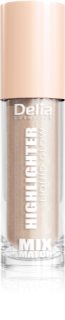 Delia Cosmetics Mix&Match Highlighter Liquid Glow tekutý rozjasňovač odstín 08 4 ml