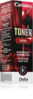 Delia Cosmetics Cameleo Toner tóner de color para cabello tono Cherry 75 ml