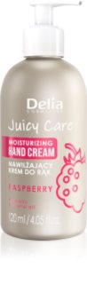 Delia Cosmetics Juicy Care Raspberry moisturising hand cream 120 ml