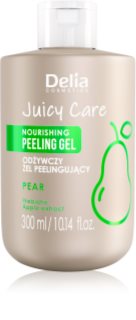 Delia Cosmetics Juicy Care Pear esfoliante corporal nutritivo 300 ml