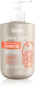 Delia Cosmetics Juicy Care Orange gel douche hydratant 300 ml