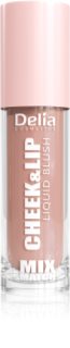 Delia Cosmetics Mix&Match Cheek & Lip Liquid Blush flüssiges Rouge für Lippen und Wangen