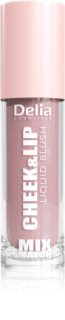 Delia Cosmetics Mix&Match Cheek & Lip Liquid Blush flüssiges Rouge für Lippen und Wangen