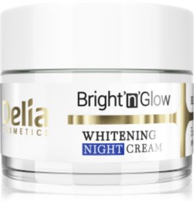 Delia Cosmetics Bright'n'Glow illuminating night cream with regenerative effect 50 ml