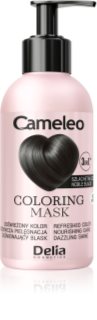Delia Cosmetics Cameleo Coloring mask Bonding Color Mask pour cheveux teinte Noble Black 120 ml