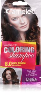 Delia Cosmetics Cameleo Coloring Shampoo tonizáló sampon hajra árnyalat 6.0 Dark Blonde 40 ml