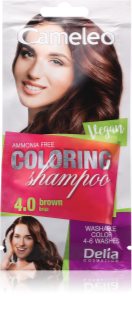 Delia Cosmetics Cameleo Coloring Shampoo tonizáló sampon hajra árnyalat 4.0 Brown 40 ml