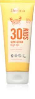 Derma Kids dětské mléko na opalování SPF 30 200 ml