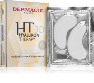 Dermacol Hyaluron Therapy 3D refreshing moisturising mask for the eye area 6x6 g
