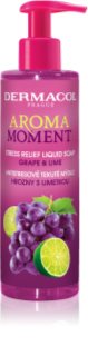 Dermacol Aroma Moment Grape & Lime Stressivastane vedelseep 250 ml