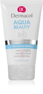 Dermacol Aqua Beauty mycí gel na obličej 3 v 1 150 ml
