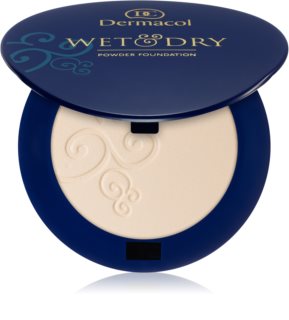 Dermacol Compact Wet & Dry pudrový make-up