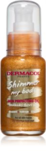 Dermacol My Body óleo corporal aveludado com glitter 50 ml