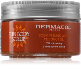 Dermacol Sun peeling corporal de açúcar brilhante 200 g