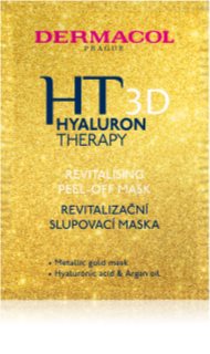 Dermacol Hyaluron Therapy 3D máscara peel-off de revitalização facial com ácido hialurónico 15 ml