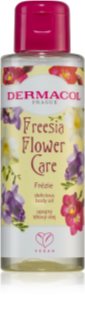 Dermacol Flower Care Freesia óleo corporal nutritivo de luxo 100 ml