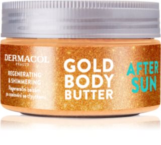 Dermacol After Sun Herstellende Body Crème met Glitters 200 gr