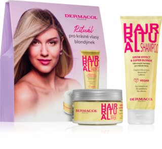 Dermacol Hair Boost Blonde darilni set za blond lase