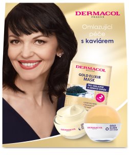 Dermacol Gold Elixir gift set for mature skin