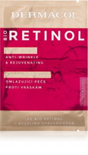 Dermacol Bio Retinol mascarilla textura crema antiarrugas 16 ml