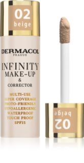 Dermacol Infinity erittäin peittävä meikkivoide SPF 15