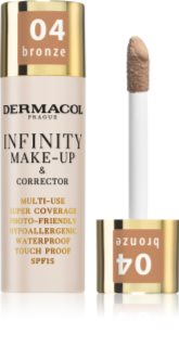 Dermacol Infinity Magas fedésű alapozó SPF 15