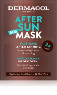 Dermacol After Sun maschera lenitiva e idratante doposole 2x8 ml