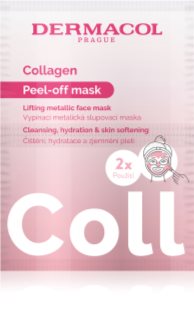 Dermacol Collagen Lyftande peel-off mask 2x8 ml
