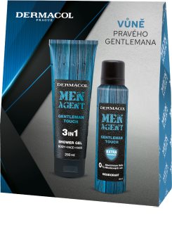 Dermacol Men Agent Gentleman Touch Dāvanu komplekts ķermenim vīriešiem