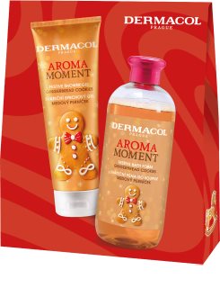 Dermacol Aroma Moment Gingerbread Cookies Dāvanu komplekts Ziemassvētku stilā