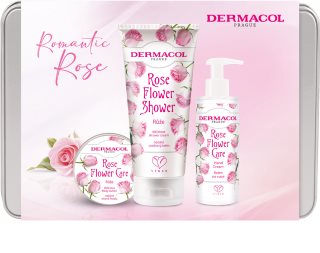 Dermacol Flower Care Rose Dāvanu komplekts skārda kārbiņā