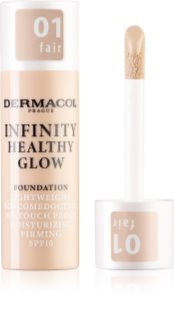 Dermacol Infinity Healthy Glow Šķidrs tonālais krēms SPF 10