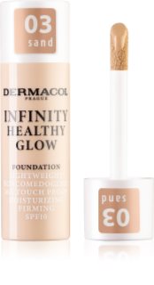 Dermacol Infinity Healthy Glow Vedel jumestuskreem SPF 10 varjund 03 Sand 20 g