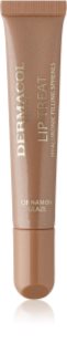 Dermacol Lip Treat hydratační lesk na rty odstín 2 Cinnamon Glaze (Vanilla & Cinnamon) 10 ml