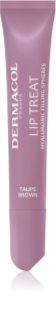 Dermacol Lip Treat Fugtende læbeglans Skygge 9 Taupe Brown (Choco & Vanilla) 10 ml
