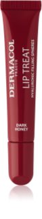 Dermacol Lip Treat brilho labial hidratante tom 10 Dark Honey 10 ml