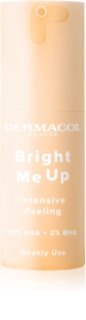 Dermacol Bright Me Up Intensive Peeling intensyvaus poveikio šveitiklis su AHA rūgštimis 30 ml