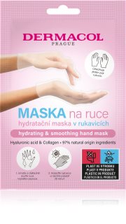 Dermacol Hand Mask Hydrating & Smoothing Guantes con efecto humectante 1 par