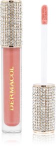 Dermacol Diamond Edition Peptide Lip Glaze Nourishing Lip Gloss with peptides shade 03 Honey Blush 2.5 ml