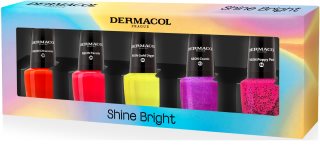 Dermacol Neon Shine Bright Set mit Nagellacken