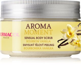 Dermacol Aroma Moment Vanilla Bourbon cukrový tělový peeling 200 g