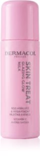 Dermacol Skin Treat Glazing Glow Milk kasvoesanssi kirkastamaan ja kosteuttamaan 100 ml