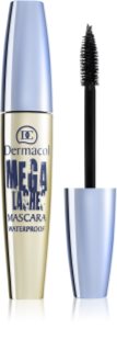 Dermacol Mega Lashes Waterproof vodeodolná riasenka pre objem odtieň Black 12.5 ml