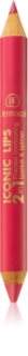 Dermacol Iconic Lips rtěnka a konturovací tužka na rty 2 v 1 odstín 04 10 g