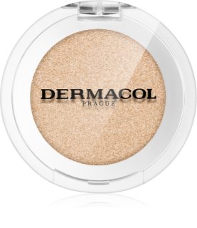 Dermacol Compact Mono cienie do oczu do nakładania na mokro i sucho odcień 02 Metal Sparkling Wine 2 g