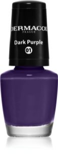 Dermacol Mini verniz tom 01 Dark Purple 5 ml