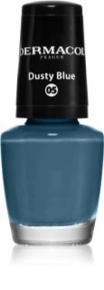 Dermacol Mini nagų lakas atspalvis 05 Dusty Blue 5 ml