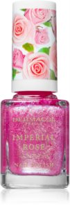 Dermacol Imperial Rose лак за нокти с блестящи частици