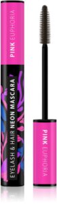 Dermacol Neon Eyelash & Hair mascara colore Pink Euphoria 9 ml