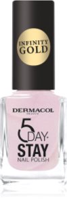 Dermacol Infinity 5 Day Stay vernis à ongles longue tenue teinte 64 Pearl 11 ml